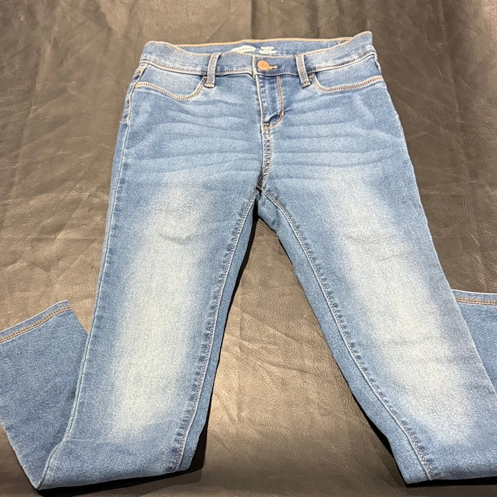 Old Navy Kids Blue Denim-Style Leggings